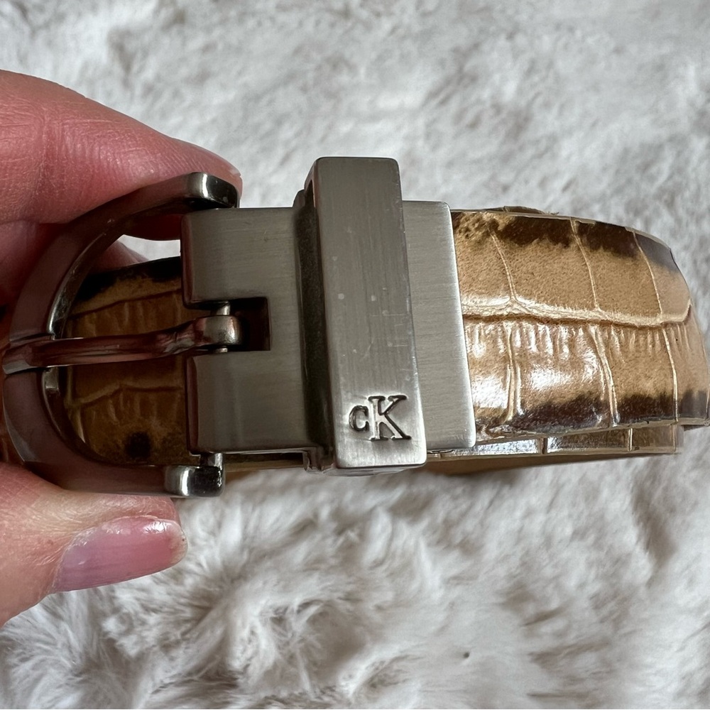 Calvin Klein Italian Alligator Belt